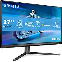 Philips Evnia 27M2N5500-27 Inch QHD Gaming Monitor, 180 Hz